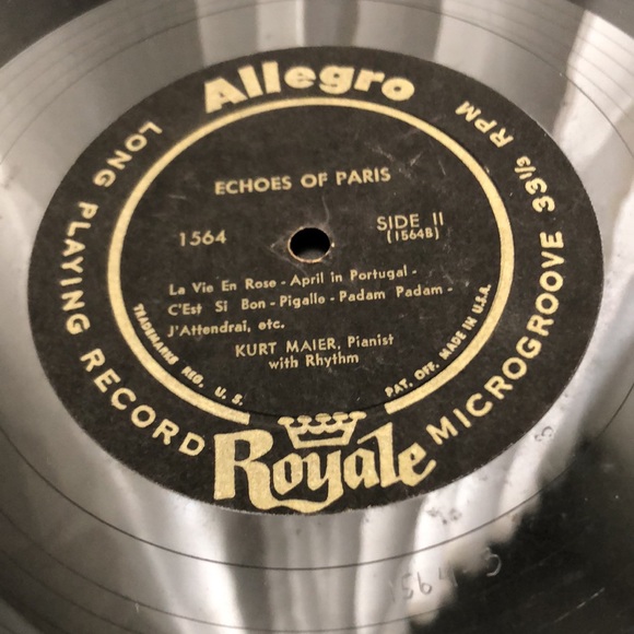 Kurt Maier Echoes Of Paris Vinyl Lp - Picture 4 of 10